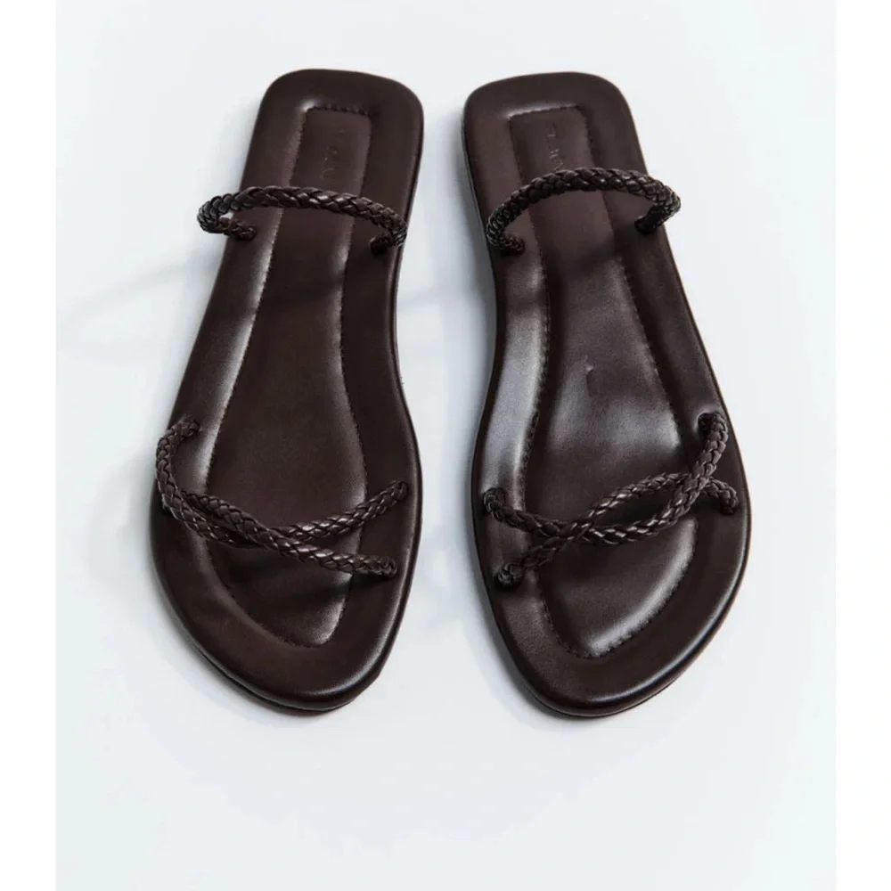 St. Agni Woven Rope Slide NWT - Picture 4 of 9